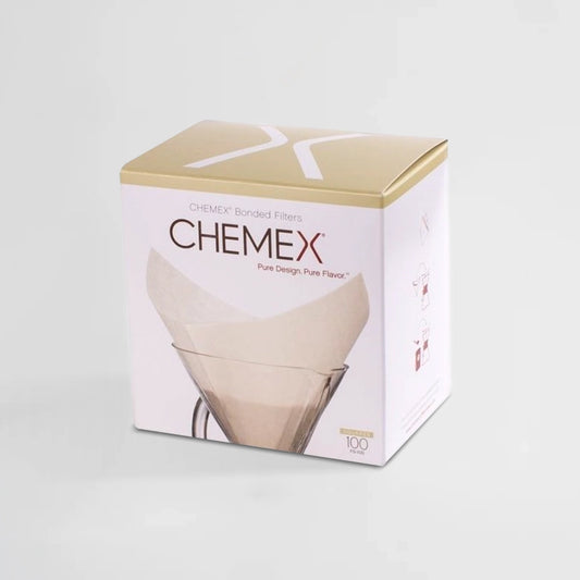 Papírové filtry pro Chemex - čtvercové na 6, 8 a 10 šálků