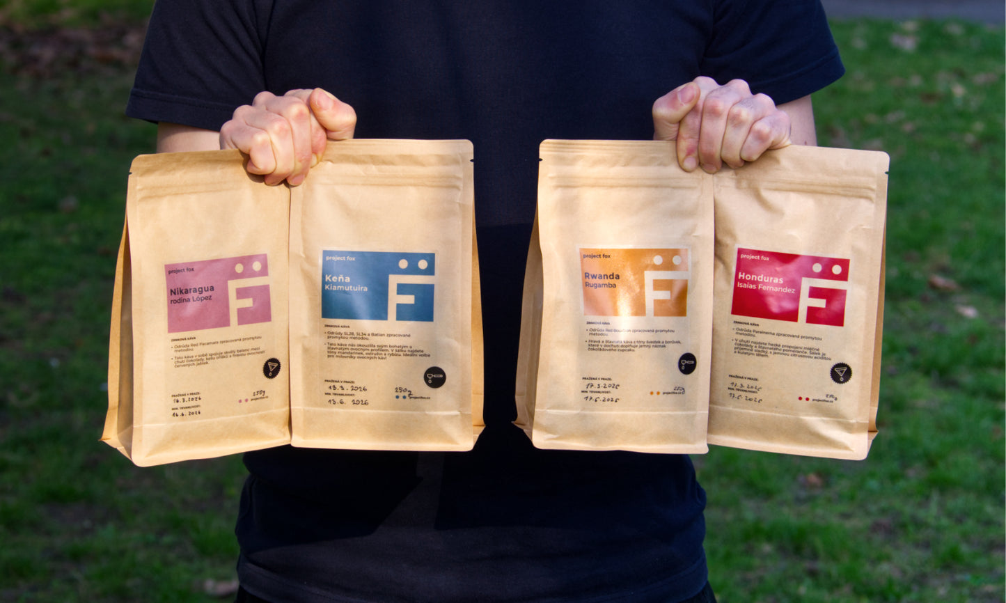 Ochutnávkový set 4 káv